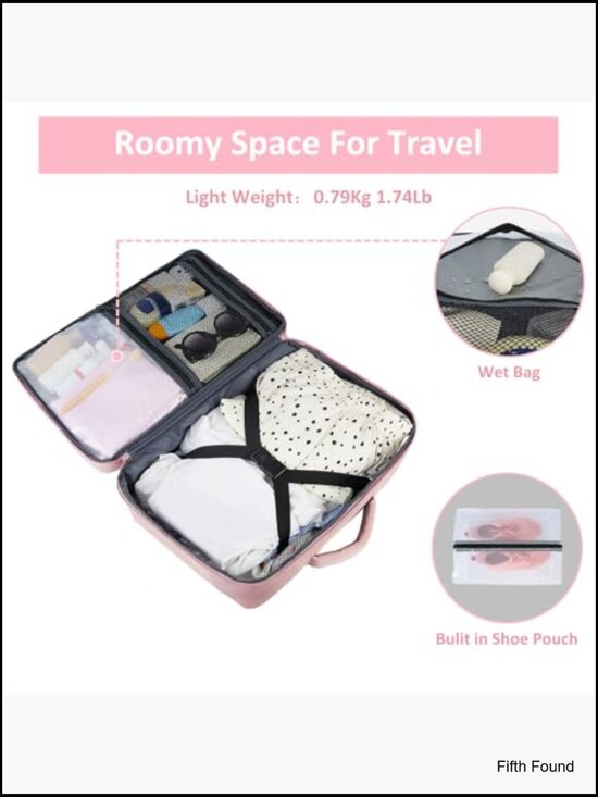 Travel Laptop Backpack Carry On with Shoe Bag main image 4